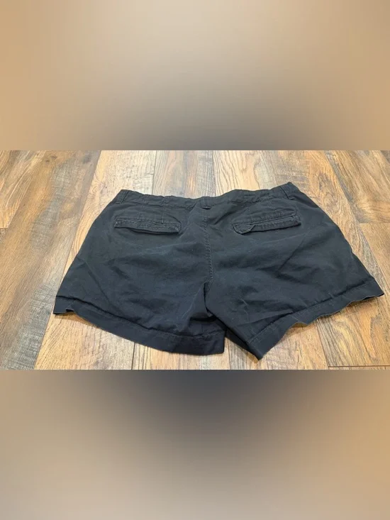 Old Navy Black Chino Shorts, Women’s Size 12, Low Rise - Picture 3 of 7